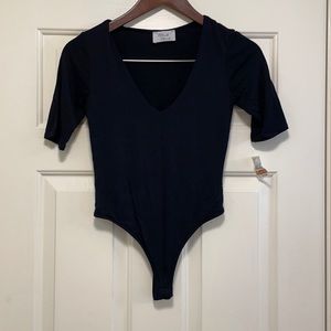 NWT Black bodysuit